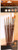 Loew-Cornell 1024937 Studio Elements Golden Taklon Short Handle Round/Script Liner/Filbert/Wash Brush Set