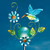 Collections Etc Solar Decorative Globe Garden Decor Yard Stake, Butterfly