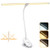 48 LED Double Head Desk Lamp, 360 Flexible Gooseneck Desk Light Eye-Care Desk Light with Clamp, 3 Lighting Modes Stepless Dimming Brightness, Clip Lamp for Study, Work, Reading, Bedroom, Office