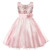 Acecharming Girls Dresses Sequin Flower Girls Party Dress Bridesmaid Ball Gown Wedding Tulle 3-10 Years Pink