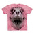 The Mountain T-Rex Big Skull Adult T-Shirt, Pink, 4XL