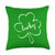 St Patrick's Day Lucky Ink Lucky St Patrick's Day Throw Pillow, 18x18, Multicolor