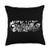Creativemotions New York City Manhattan Skyline- abstract ink Throw Pillow, 18x18, Multicolor