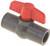 PROPLUS 252030 SCH 80 PVC Ball Valve Threaded, 1/2"