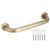 wosume ??????? ???? ????? Bathroom Safety Grab Bar, Brass Bathtub Handrail Mounted Helping Handle Bars for Children Pregnants Elderly