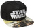 Bioworld Men's Star Wars Rogue Sublimated Bill Snapback Cap, Black, One Size