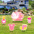 ITS A GIRL Pink Yard Signs with Stakes Girl Special Delivery - Its A Girl Stork Baby Shower Yard Sign Lawn Decorations - Party Yardy Sign-Welcome Home Baby Lawn Sign- Gender Reveal Baby Shower-5PCS