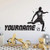 PIPISKY Wallpaper Decals Self-Adhesive Football Jersey Wall Decal Stickers Footballer Art for Kids Boys Room 57X58cm