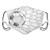 Activated carbon filter mask?mbesonne Soccer, Soccer Ball in Net Goaly Position Sports Competition Spectators Hand Drawn Style,Black White ?Printed Facial decorations for adult
