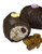 Philadelphia Candies Fruit and Nut Egg, Dark Chocolate 8 Ounce Gift Box