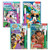 Lee Publications Disney Characters Activity Book Set of 4 for Girls- Mess Free Magic Ink Coloring Books with Tangled, Moana, Mickey and Minnie Mouse