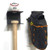 TheJD Baseball Bat and Baseball Holder- Wall Mounted Baseball and Bat Display Rack, Black Steel Baseball Bat Wall Hanger, Hold -Ball  plus Bat  plus Glove Rack-