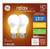GE Relax 75-Watt EQ A19 Soft White Dimmable LED Light Bulb -2-Pack-