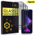 iPhone Xs/X Screen Protector[3-Pack] [Full Coverage][Anti-Fingerprint][High Definition][Anti-Scratch][Bubble Free] Tempered Glass Protector for iPhone Xs/X