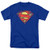 Popfunk Superman Distressed Bright Logo S Shield T Shirt  and  Stickers -XX-Large-