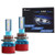 NDINGYI 9005/HB3 High Beam Low Beam 14000LM LED Headlight Bulbs Combo Package 1860 Chips 6000K Cool White