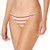 Volcom Junior's Stripe While Haute Skimpy Bikini Bottom, Multi, Medium