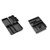 madesmart Value 8-Piece Interlocking Bin Pack - Granite  and  Original Junk Drawer Organizer-Granite- VALUE COLLECTION - 23-Compartments - Multi-Purpose Storage - Heavy Duty - BPA-Free