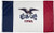 FlagSource Iowa Nylon State Flag, Made in the USA, 3x5'