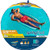 SwimWays Spring Float Inflatable Pool Lounger with Hyper-Flate Valve, Aqua