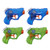 Zuru X-Shot Water Blaster Gun Warfare Nano Drencher 4pk
