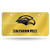 NCAA Southern Mississippi Golden Eagles Laser Inlaid Metal License Plate Tag NCAA Southern Mississippi Golden Eagles Laser Inlaid Metal License Plate Tag