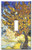 Single Gang Toggle Wall Plate - Van Gogh: Mulberry Tree