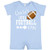 inktastic Uncle's Little Football Fan Infant Romper 12 Months Light Blue 31b37