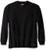 Smith's Workwear mens Long Tail Tee With Pocket T Shirt, Black, Medium US