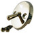 Westbrass D330-01 Trip Lever Overflow Faceplate, Polished Brass