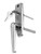 Garage Door Part Exterior Side Lock L-Handle w/Keys