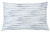 Ambesonne Harbour Stripe Throw Pillow Cushion Cover, Abstract Brushstroke Nautical Ocean Horizontal Lines Soft Picture, Decorative Rectangle Accent Pillow Case, 26" X 16", Night Blue White
