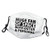 Huge Fan of Space Both Outer and Personal Adjustable Kids Face Mask Reusable Dust Mask Washable Face Masks Black