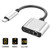 Headphone Adapter for iPhone 8/8 Plus 3.5mm Adapter Splitter Jack Aux Audio Charger for iPhone/Xs/Xs Max/XR/7/7 Plus Earphone Adaptor Charger Cables & Audio Connector Dongle Support All iOS System