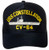 United States Navy USS Constellation CV-64 Supercarrier Ship Emblem Patch Hat Navy Blue Baseball Cap