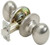 Pamex Chester Knob Satin Nickel -Entry-