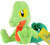 Treecko Plush - Treecko Plushie 10 Inches - Treecko Stuffed Animal for Fan