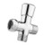 Shower Head Valves Chrome Shut-Off Knob 1.25" D X 1" L - Renovator's Supply
