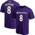 NFL Youth 8-20 Team Color Polyester Performance Mainliner Player Name and Number Jersey T-Shirt -Large 14/16, Lamar Jackson Baltimore Ravens Purple-
