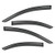 Gldifa Window Visor Sun Rain Guards fit 2012-2020 Sonic Sedan Vent Visor Smoke 4p
