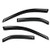 Gldifa Window Visor Sun Rain Guards Smoke fit 1999-2003 TL Vent Visor 4pc