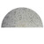 AUTOTECH PARK Precut Custom Arched Window Film, Elegant Flower Design, up to 34 inches Diameter and 20 inches Height