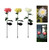 3PCS Spring Artificial Chrysanthemum Solar Garden Stake LED Lights, Outdoor Solar Chrysanthemum Light, Chrysanthemum Solar Powered Flowers Stake Light, for Yard, Lawn -White plusYellow plusPink-
