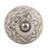 IndianShelf 2 Piece Handmade Cream Ceramic Embossed Crackle Drawer Knobs Dresser Cabinet Door Kitchen Cupboard Pulls Handles
