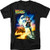 Popfunk Back to The Future Marty McFly T Shirt  and  Stickers -Black- Medium
