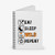 Welder Eat Sleep Weld Repeat Spiral Notebook - Ruled Line