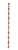 Creative Co-op Large Multicolor Foam Beaded Garland with Antique Finish