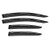 Viksee 4pc Sun/Rain Guard Vent Shade for 2012-2015 Civic 4D Sedan Window Visors Outside Mount Style