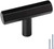 10Pack Peaha Black Cabinet Knobs for Kitchen Dresser Drawers Knobs - PH7058BK Cabinet Knobs Black Drawer Pull Cabinet Hardware