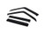 HS Power 4pcs Front Rear Window Deflector Sun/Rain/Wind Guards Smoke Window Visors Compatible with 1984-2001 Cherokee